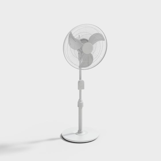 Minimalist Vertical Fan 3D model