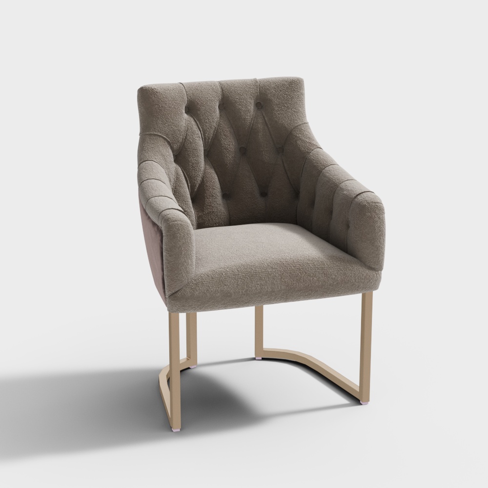 Simple European dining chair 59