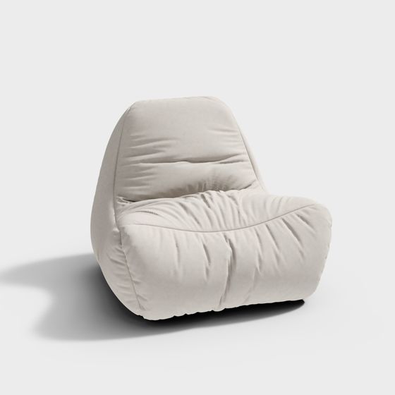 Modern minimalist wing chair