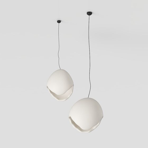 Suspended Art Light 3D model