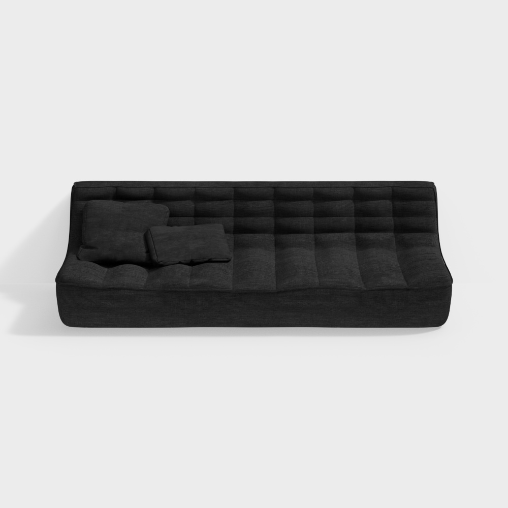 Modern living room multi-person sofa