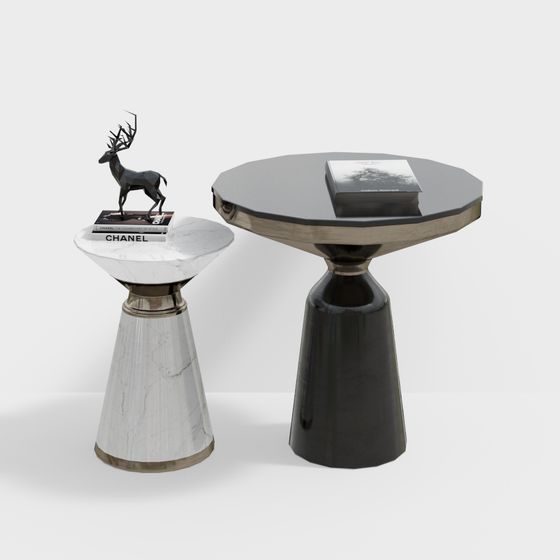 Urban Elegance Side Table 3D model