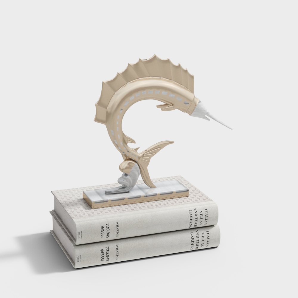 Sailfish Sculpture 3D model
