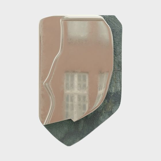 Urban Mirror Low-Polygon 3D Model