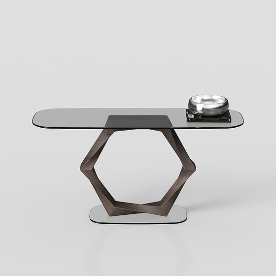 Geometric Art Table 3D model