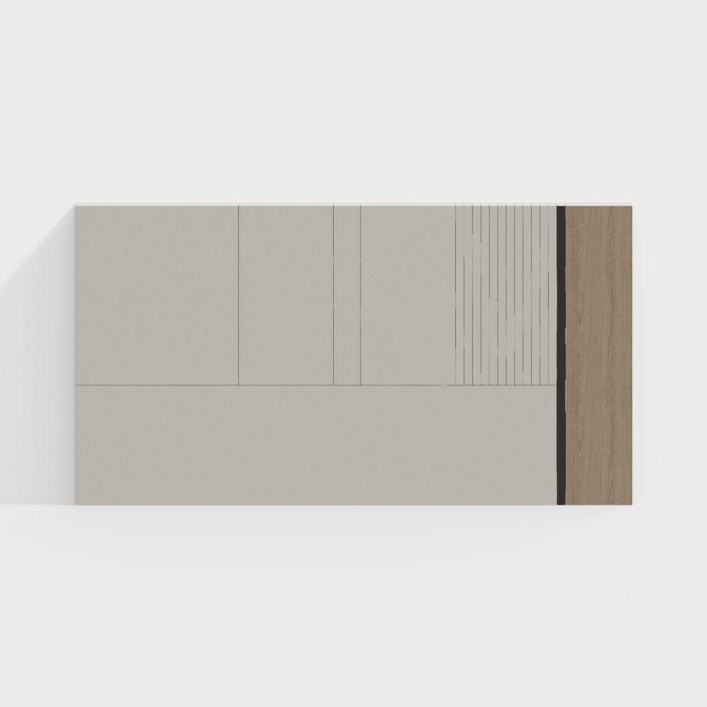 Background wall of modern Minimalist