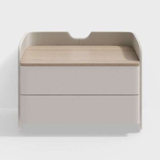 Urban Storage Bench 3D model