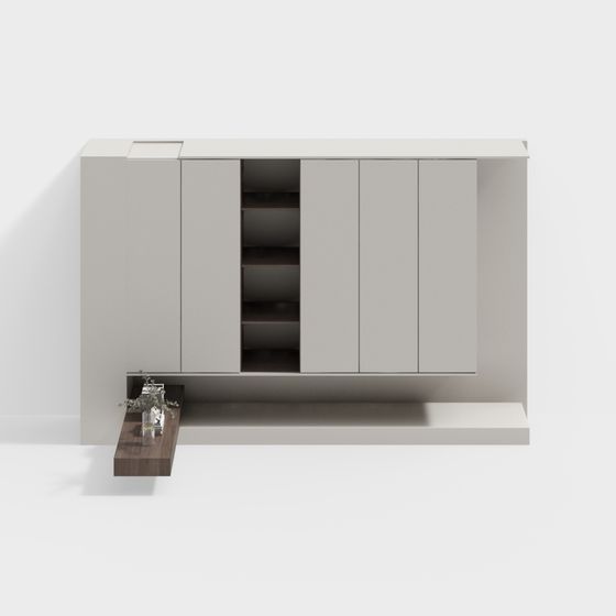 Urban Corner Cabinet 3D model