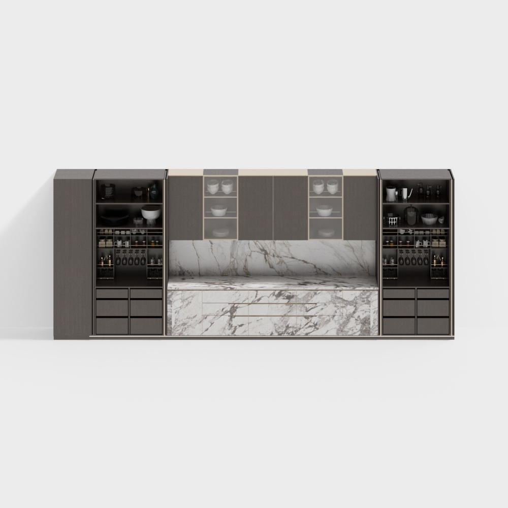 Modern Italian dining room cabinets