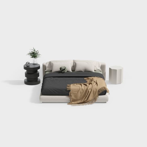 Urban Bedroom Suite 3D model