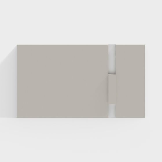 Urban Panel 3D model for Modern Interior Design