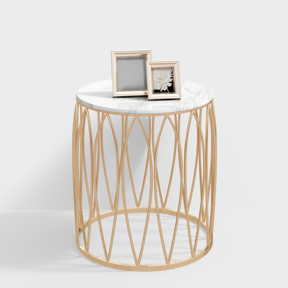 Mesa auxiliar asequible de lujo moderno
