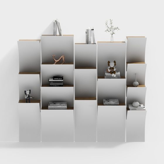 モダンミニマリスト本棚