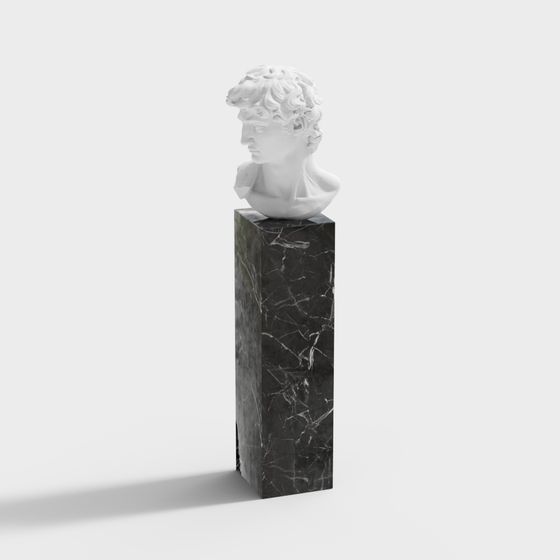 David Sculpture 3D model - Classic Aesthetic Meets Modern Design