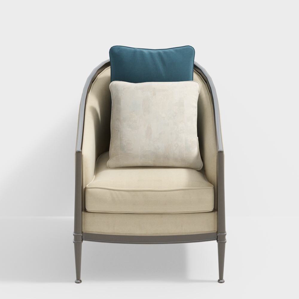 Sofa đơn giản kiểu Châu Âu đơn 383