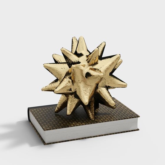 Starlight Bookend 3D model