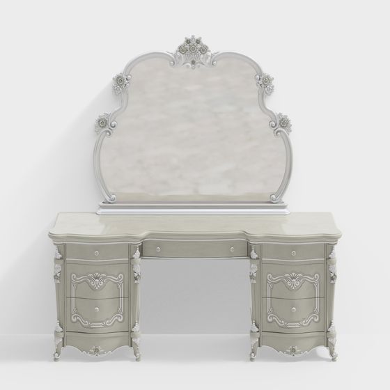 シンプルなヨーロッパのドレッシングテーブル 357