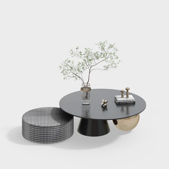 Urban Oasis Coffee Table 3D model for Modern Design