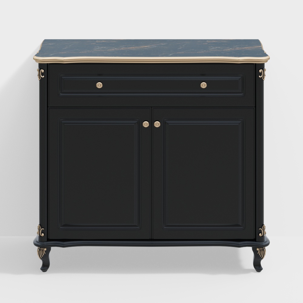 Simple European entrance cabinet 348