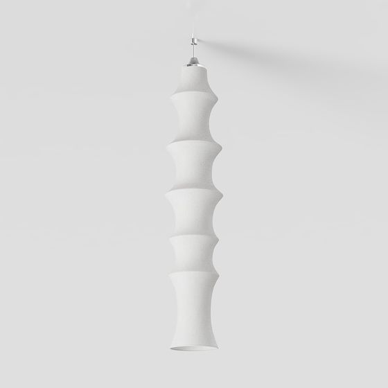 Unique Low-Polygon Spiral Lamp 3D model for Creative Projects