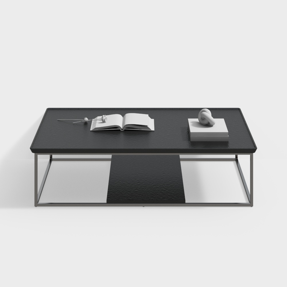 Modern Italian minimalist living room coffee table/side table