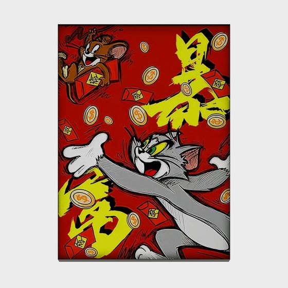 Vibrant Tom and Jerry 3D model with Realistic Details