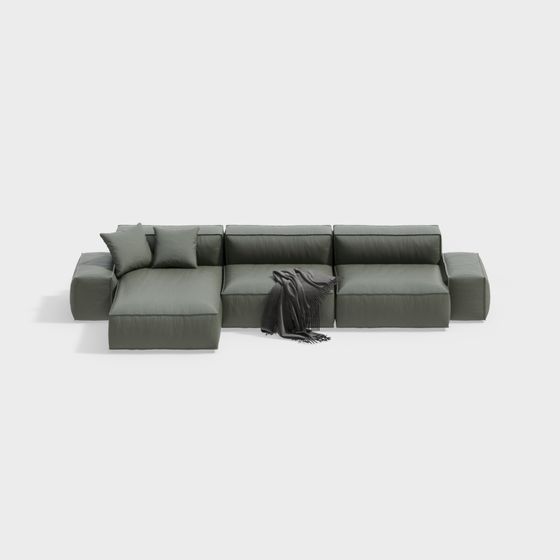Sofa phòng khách tối giản Ý hiện đại