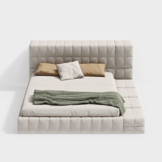 Urban Comfort 3D model Bed Design