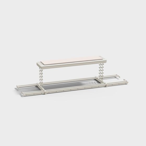 Urban Bench 3D Model for Modern Spaces