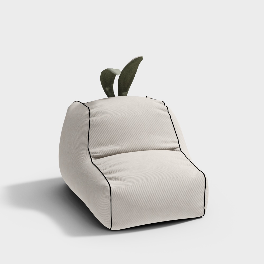 Modern rabbit wing chair