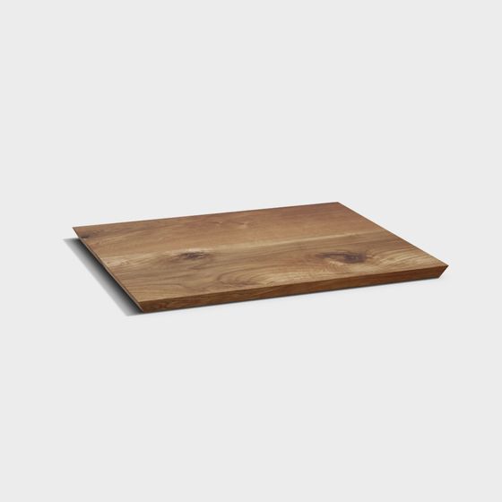 Wooden Cutting Board 3D model