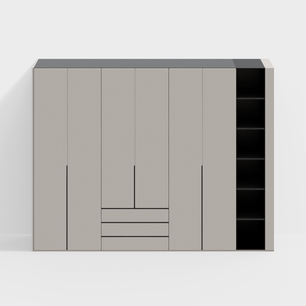 Urban Storage Cabinet 3D model
