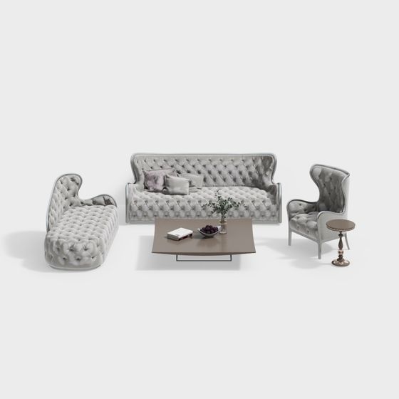 Combinaison de canapé et table basse Jianou 532