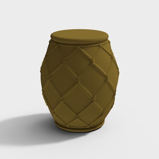 Artistic Woven Jar 3D model