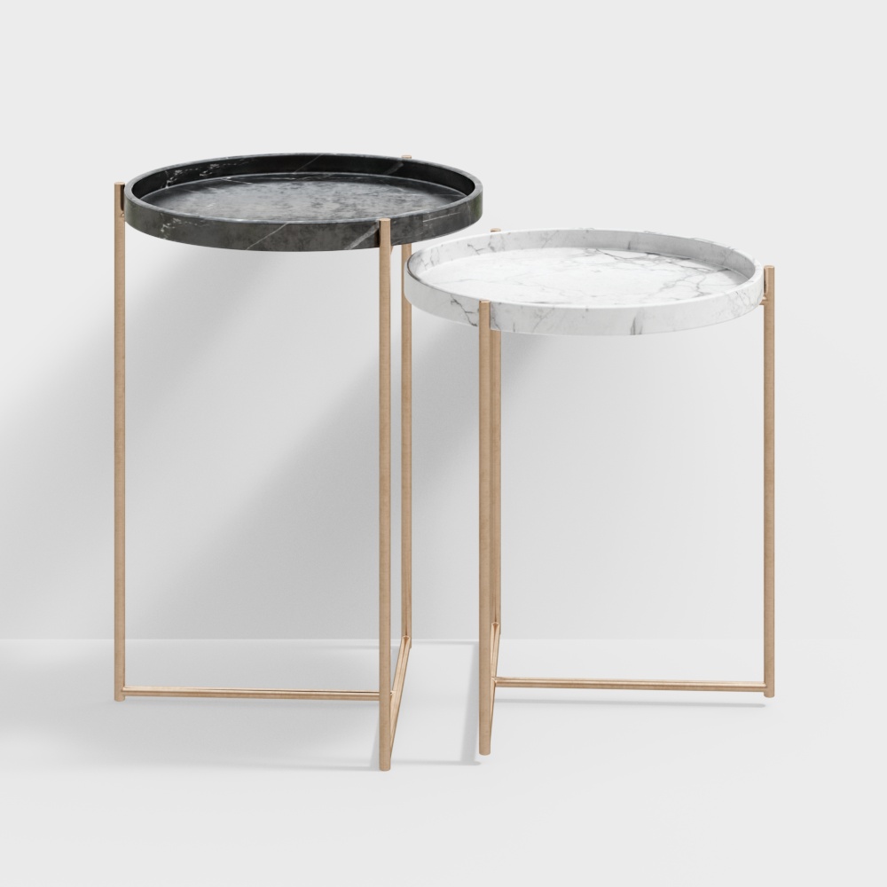 Simple European side table 482