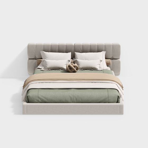 Urban Comfort 3D model Bed Design