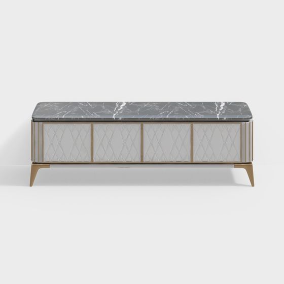 Urban Luxury TV Stand 3D model