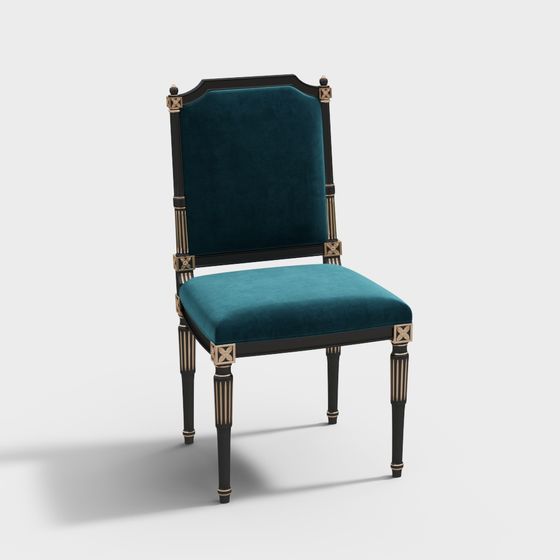 Einfacher europäischer Essstuhl 411