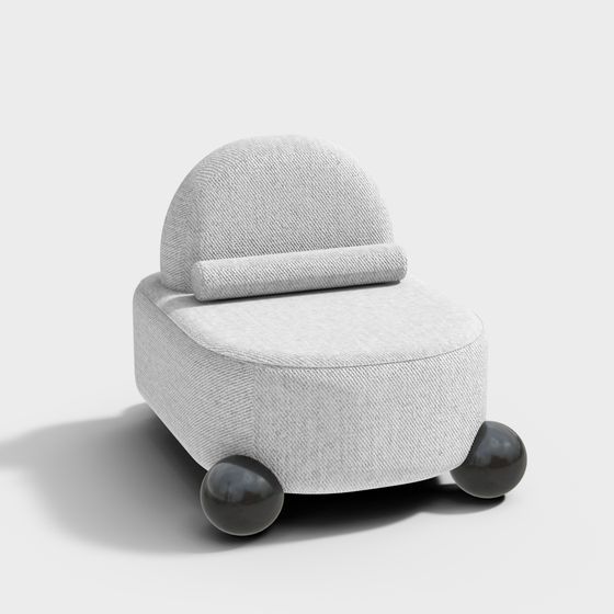 Rolling Comfort Chair 3D model