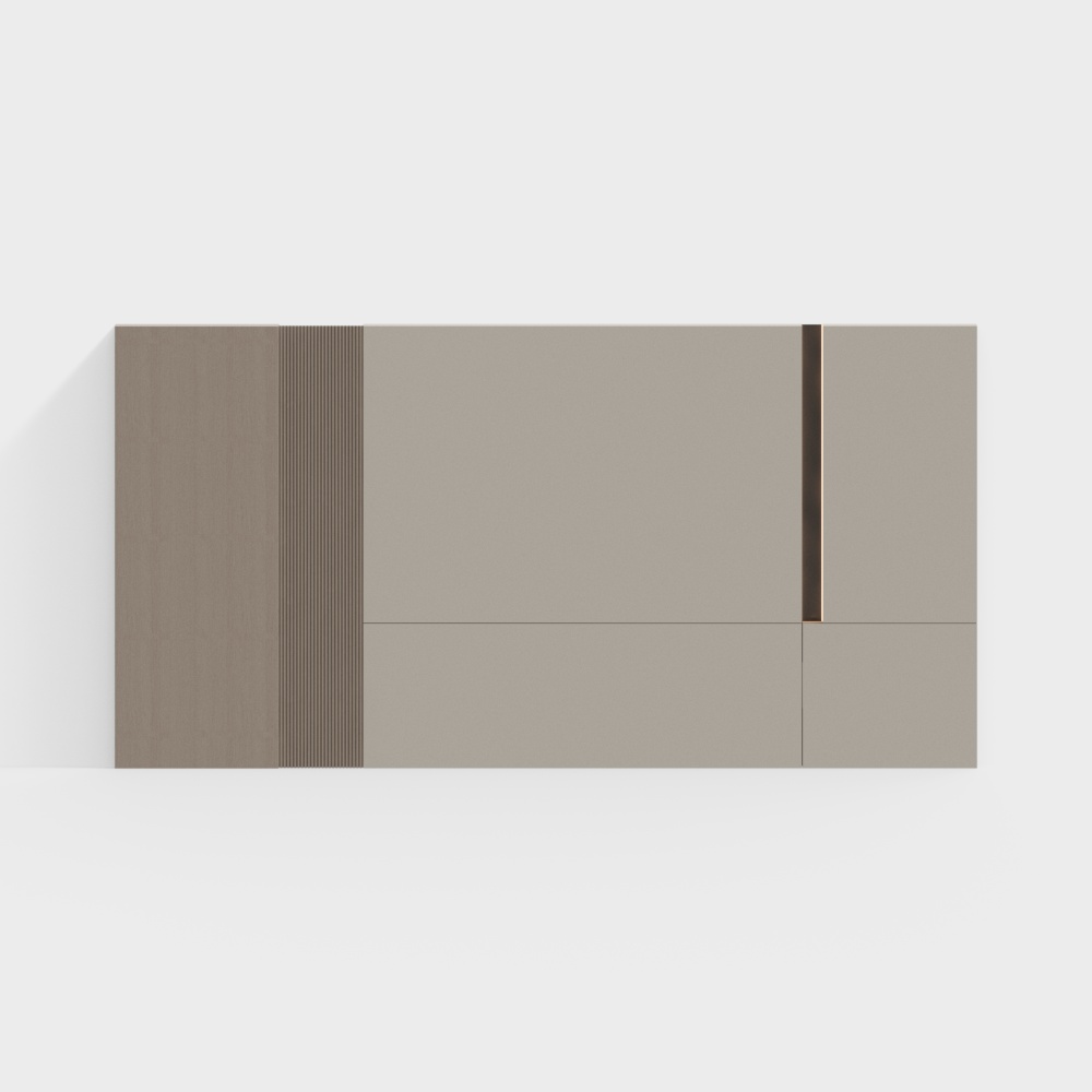 Background wall of modern Minimalist