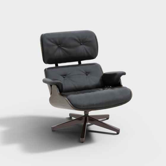 Stylish Low-Poly Chair 3D model for Modern Spaces