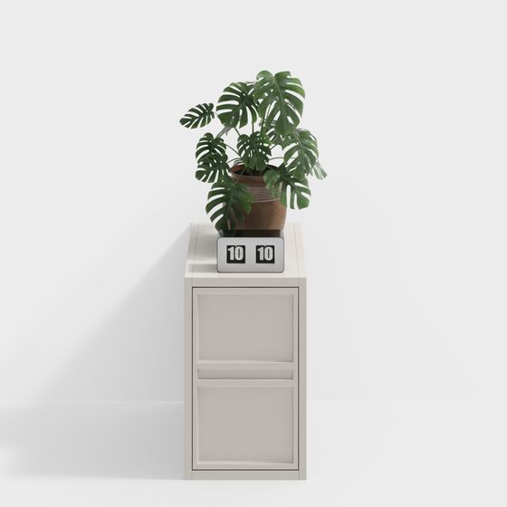 Urban Plant Cabinet 3D model
