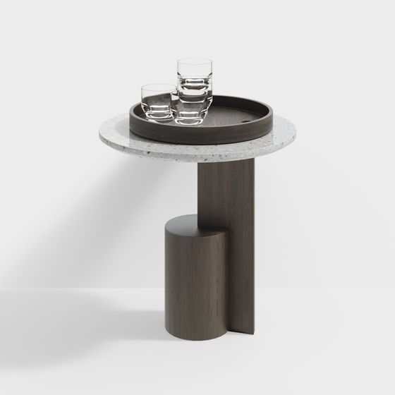 Urban Corner Side Table 3D model