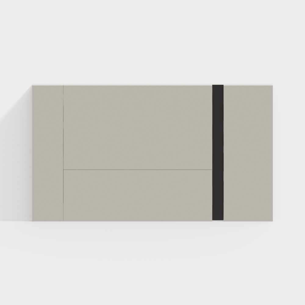 Modern background wall