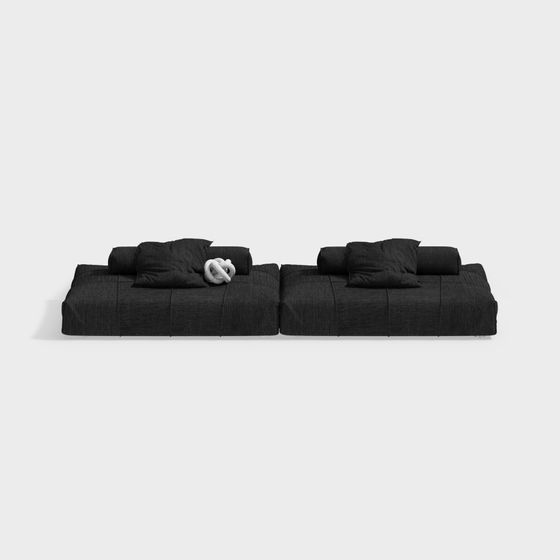 Urban Comfort Modern 3D Sofa Model