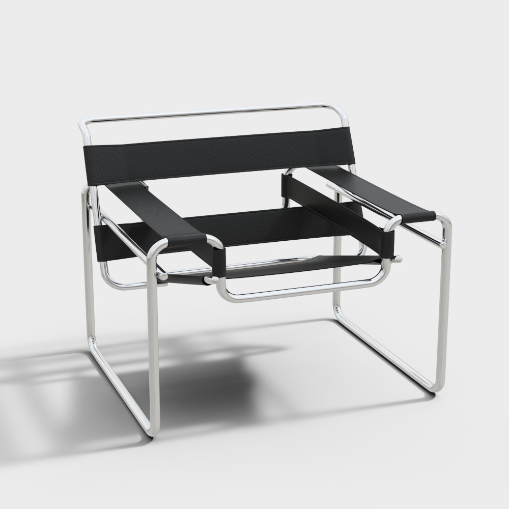 Moderner, minimalistischer Freizeitstuhl