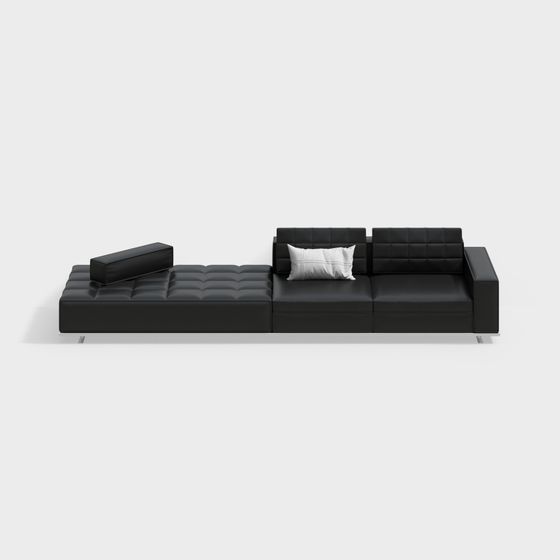 Urban Comfort 3D Model Sofa for Modern Interiors