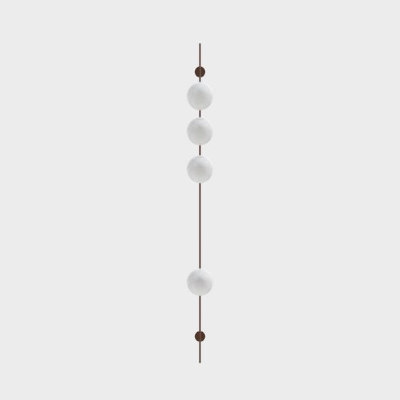 Blue Modern Lighting Decorative Lamp 3D Model
