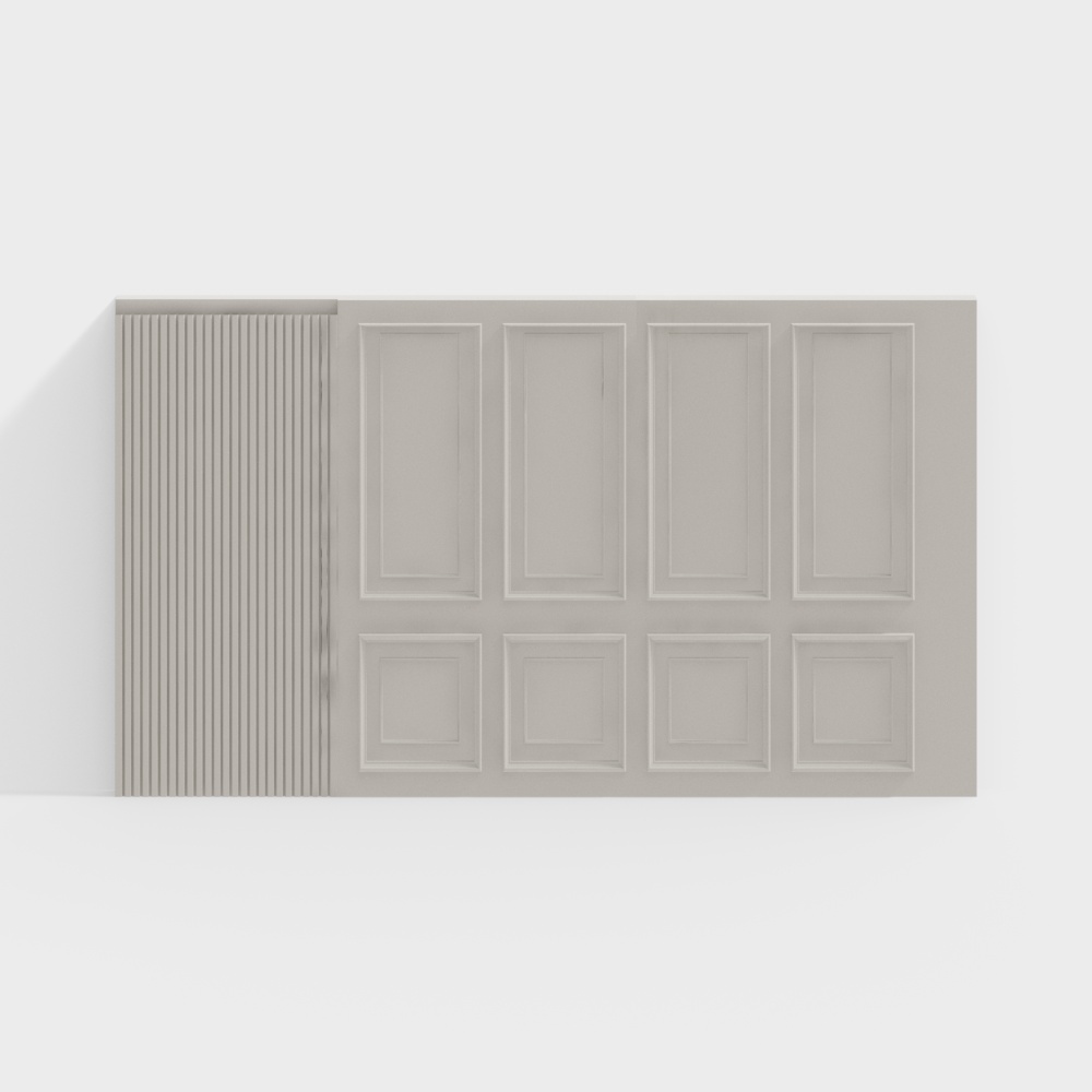 Modern background wall