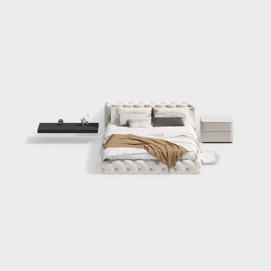 Urban Bedroom Suite 3D model